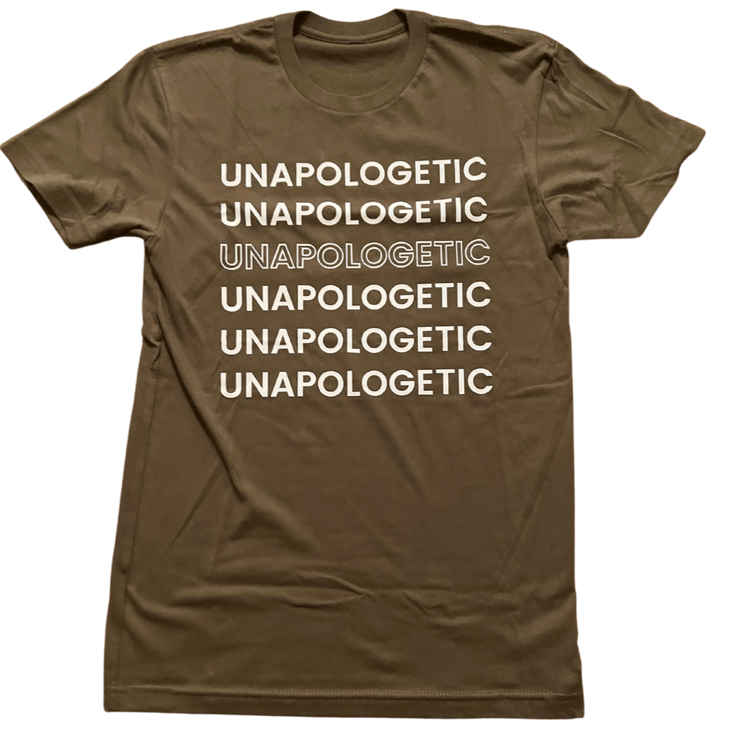 "Unapologetically Naija" UNAPOLOGETIC T-Shirt (Army Green)