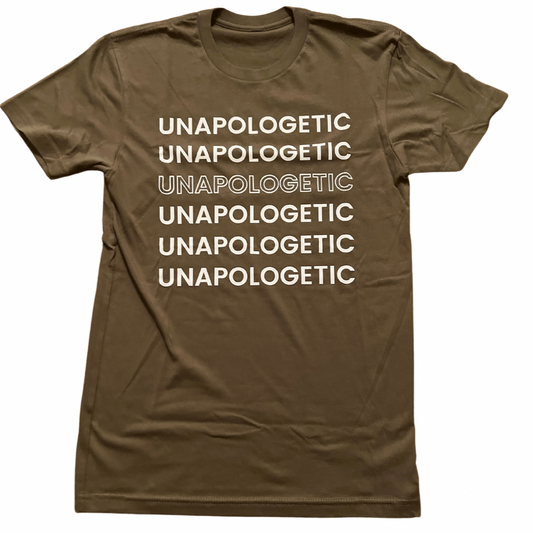 "Unapologetically Naija" UNAPOLOGETIC T-Shirt (Army Green)